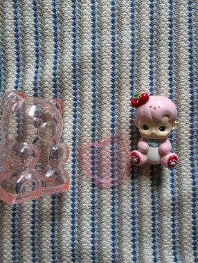 Pop Mart Hacipupu Rolling Time Machine Series Big Bear Little Bear No Box/Card